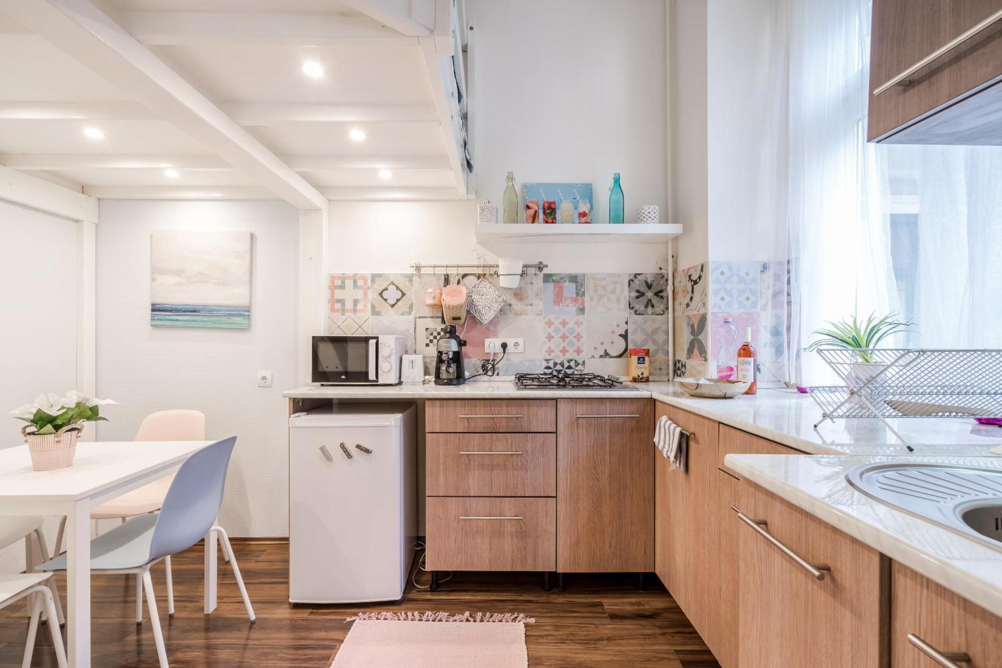 בודפשט Bpr Stylish Mosaic Home With Terrace מראה חיצוני תמונה